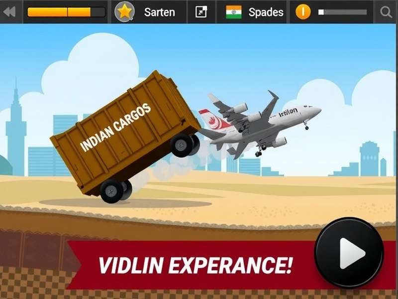 Indian Cargo Zoom Game Screenshot